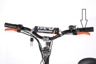 Brzdové páčky XE/Cruiser - oranžové (L+P)
