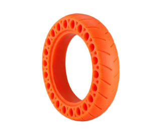 Celogumová 9.5 palcová pneumatika pro Xiaomi - oranžová