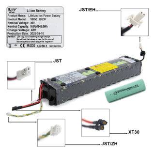 Baterie Xiaomi M365/1S/Essential/Mi3 kapacita 9,6 Ah