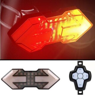Zadní LED světlo s blinkry BL02 (vč.bat.)