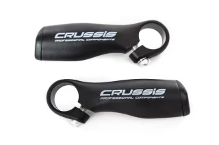 Crussis Rohy CRUSSIS 9,7cm, hliníkové, černá mat