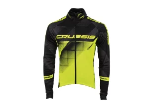 Cyklistická bunda - černá / žlutá fluo, vel. XS