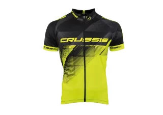 Cyklistický dres – černá / žlutá fluo, vel. S