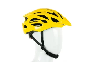 Cyklistická přilba CRUSSIS 03013 - žlutá vel. S (50-55cm)