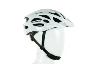 Cyklistická přilba CRUSSIS 03013 - bílá vel. L (58-62cm)