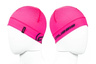 Čepice CRUSSIS, růžovo/černá, vel. 55-57