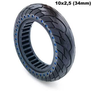 Ultralehké pevné kolo Xiaomi 10×2,5 – modré tečky (34mm ráfky)