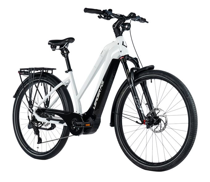 E-BIKE SABA LADY 29",18"-2, WHITE SHINY (PANASONIC)