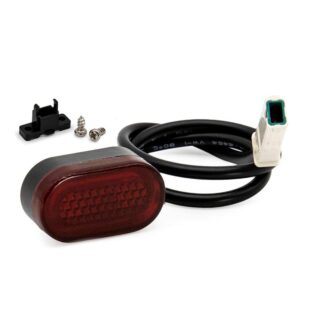 Světlo zadního blatníku 5-12V + podpora zadních světel pro Xiaomi M365 a Pro