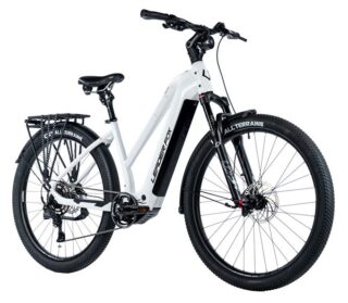 E-BIKE 28" BEND LADY CROSS 16,5"-1, WHITE SHINY (M510)
