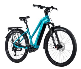 E-BIKE 28" BEND LADY CROSS 16,5"-3, LIGHT BLUE (M510)