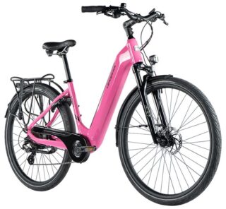 E-BIKE 28" NARA 18"-3, PINK SHINY (REAR MOTOR)