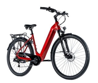 E-BIKE 28" NARA 20"-1, DARK RED SHINY (REAR MOTOR)