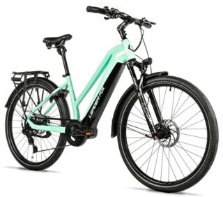 E-BIKE 28" LUCAS LADY 18"-1, LIGHT GREEN (M420)