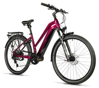 E-BIKE 28" LUCAS LADY 18"-2, VIOLET SHINY (M420)