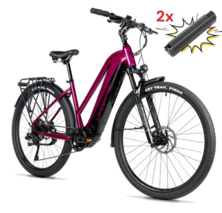 E-BIKE 28" BARNET LADY 16,5"-3, VIOLET SHINY (M510)